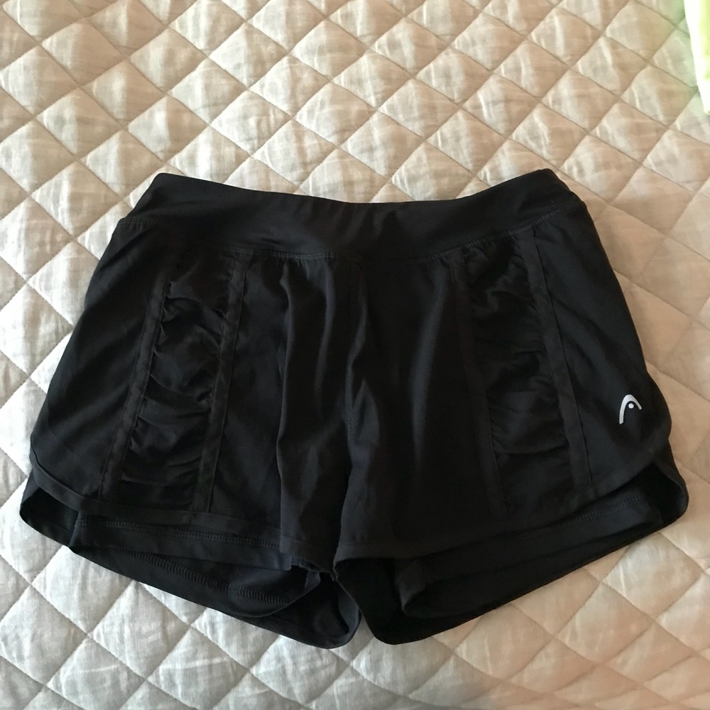 Head work out or tennis shorts- black